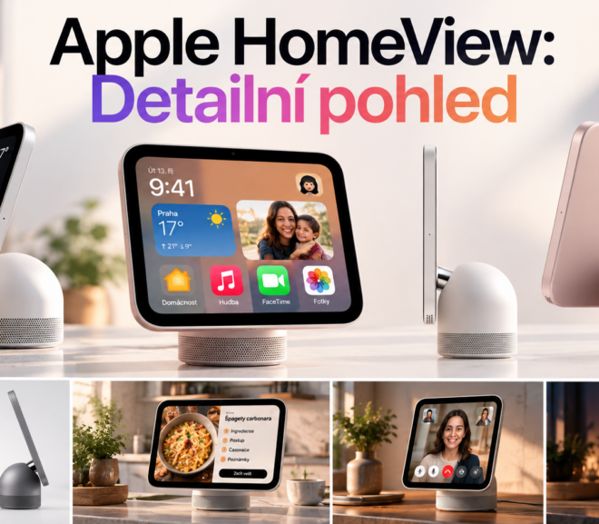 Apple HomeView: Co tento chytrý displej umí a proč zatím nebude v EU dostupný?