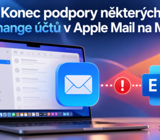 Microsoft vypíná podporu nekterých Exchange účtů v&nbsp;Apple Mail na&nbsp;Macu! Jak si zachovat fungování vašeho pracovního e-mail účtu?