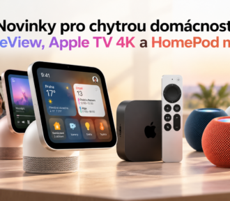 Apple chce ovládnout vaši domácnost. Představil displej HomeView, novou Apple TV 4K i&nbsp;HomePod mini 2!