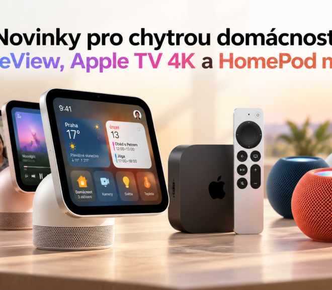 Apple chce ovládnout vaši domácnost. Představil displej HomeView, novou Apple TV 4K i HomePod mini 2!
