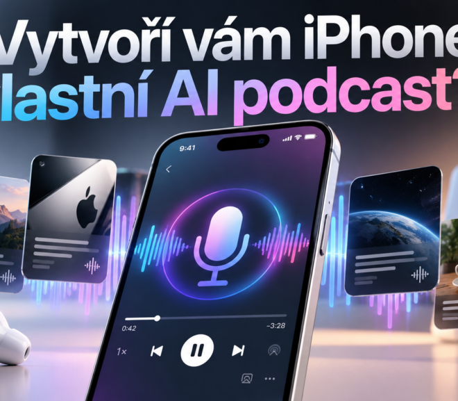 Apple chce, aby vám umělá inteligence vytvořila podcast na míru. Bude se tohle ale používat?