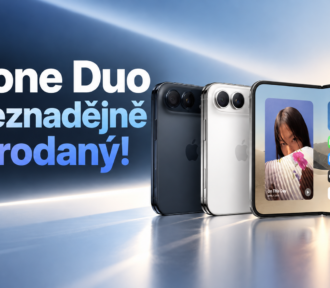 iPhone Duo se vyprodává. Na&nbsp;skládací iPhone si noví zájemci počkají až do&nbsp;příštího roku!