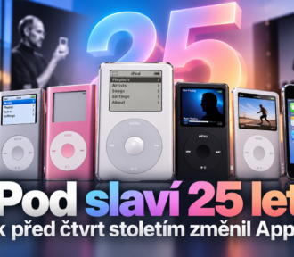 iPod slaví 25 let. Přístroj, který změnil hudbu a&nbsp;pomohl Applu dobýt svět!
