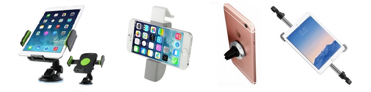 Držáky a stojany do auta na iPhone a iPad